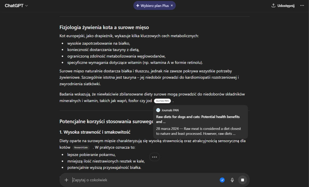 ChatGPT i cytowanie stron www - AI trend SEO 2026