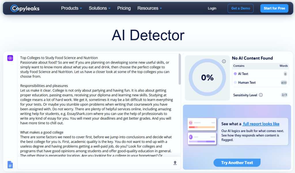 Copywriter vs AI: Copyleaks: czy warto zatrudnić copywritera?