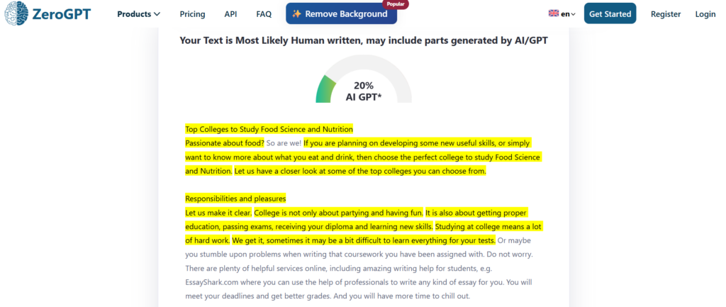 Copywriter vs AI: ZeroGPT