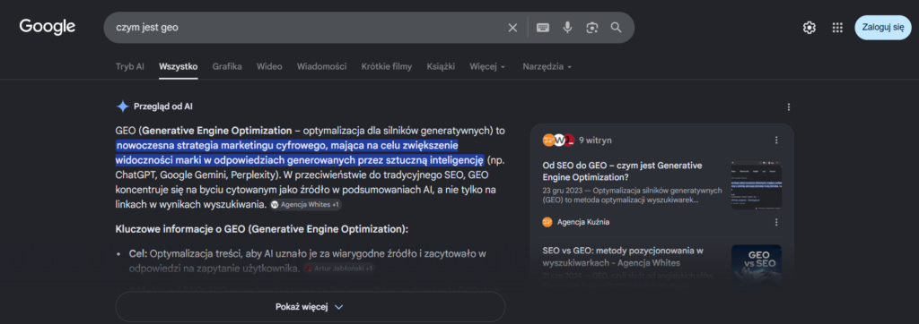 SEO vs GEO: jak wygląda GEO w praktyce?